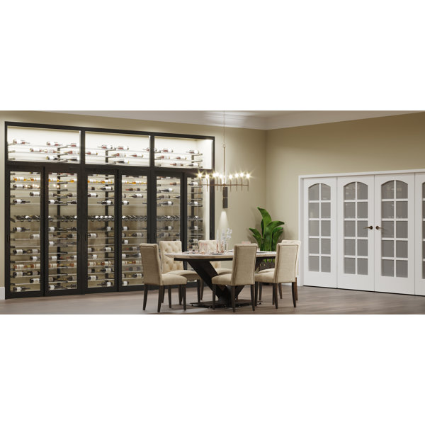 Latitude Run® Candrea 90 Bottle Wall Mounted Wine Bottle Rack & Reviews